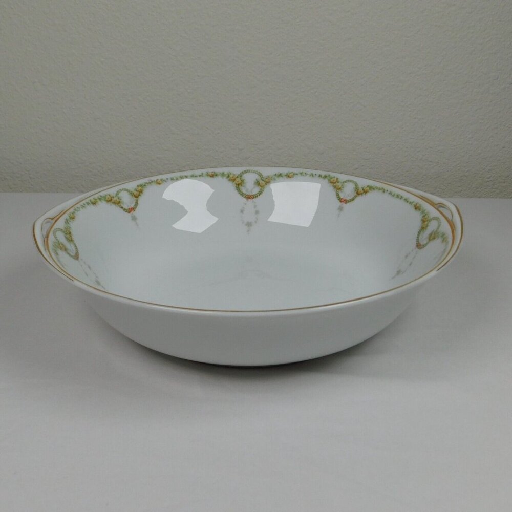 Rosenthal Donatello Briar Rose Fine China Vegetable Bowl 9 5/8" Vintage Germany - Picture 4 of 8